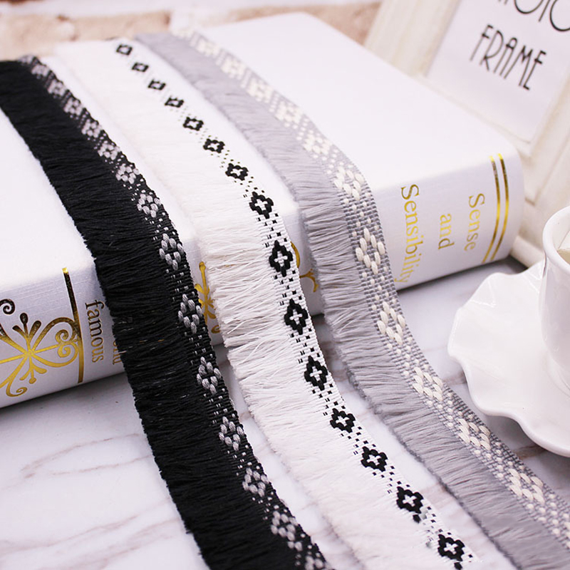 Home Ec Textiles - 1 metr/partia frędzle frędzle wykończenia tkaniny