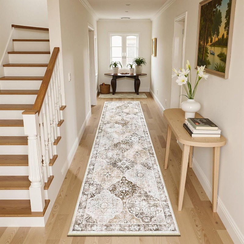 Home Textiles Online - Długi dywan w stylu bohemy do