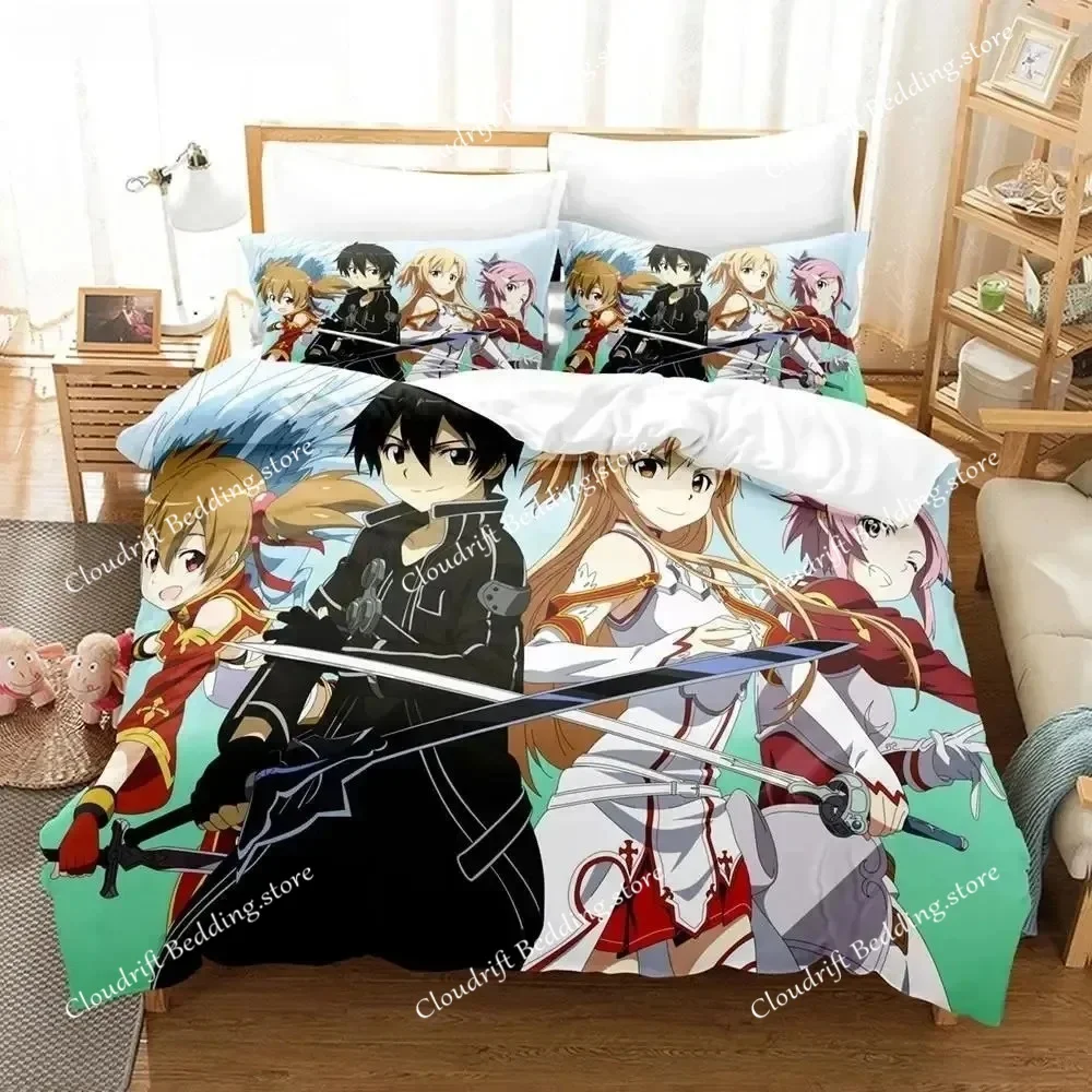 Home Textiles Online - Zestawy pościeli Anime Sword Art Online,