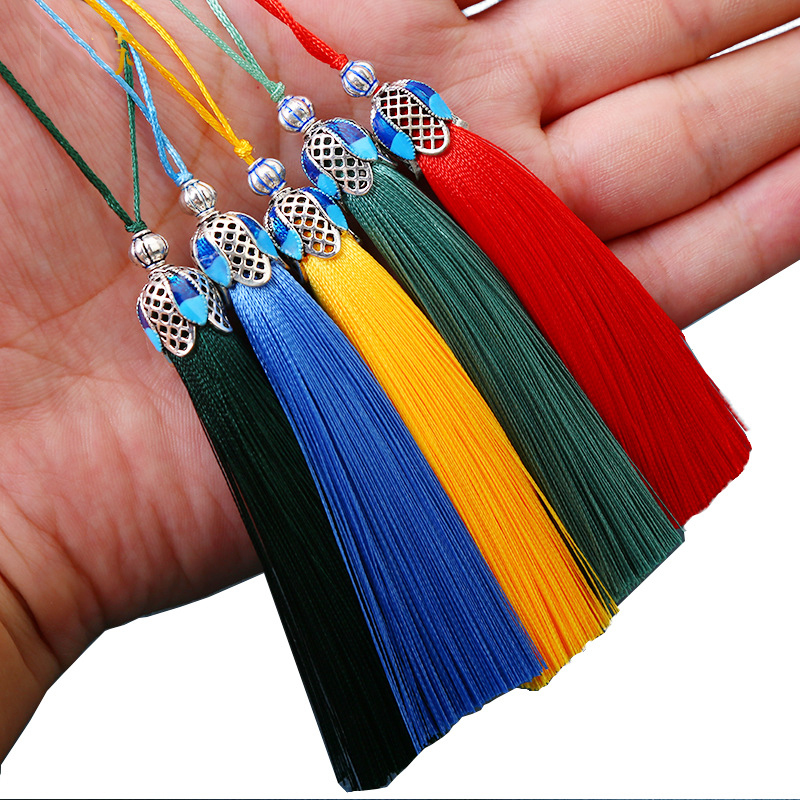 Home Ec Textiles - 5/10 sztuk 8cm jedwabny frędzel szczotka