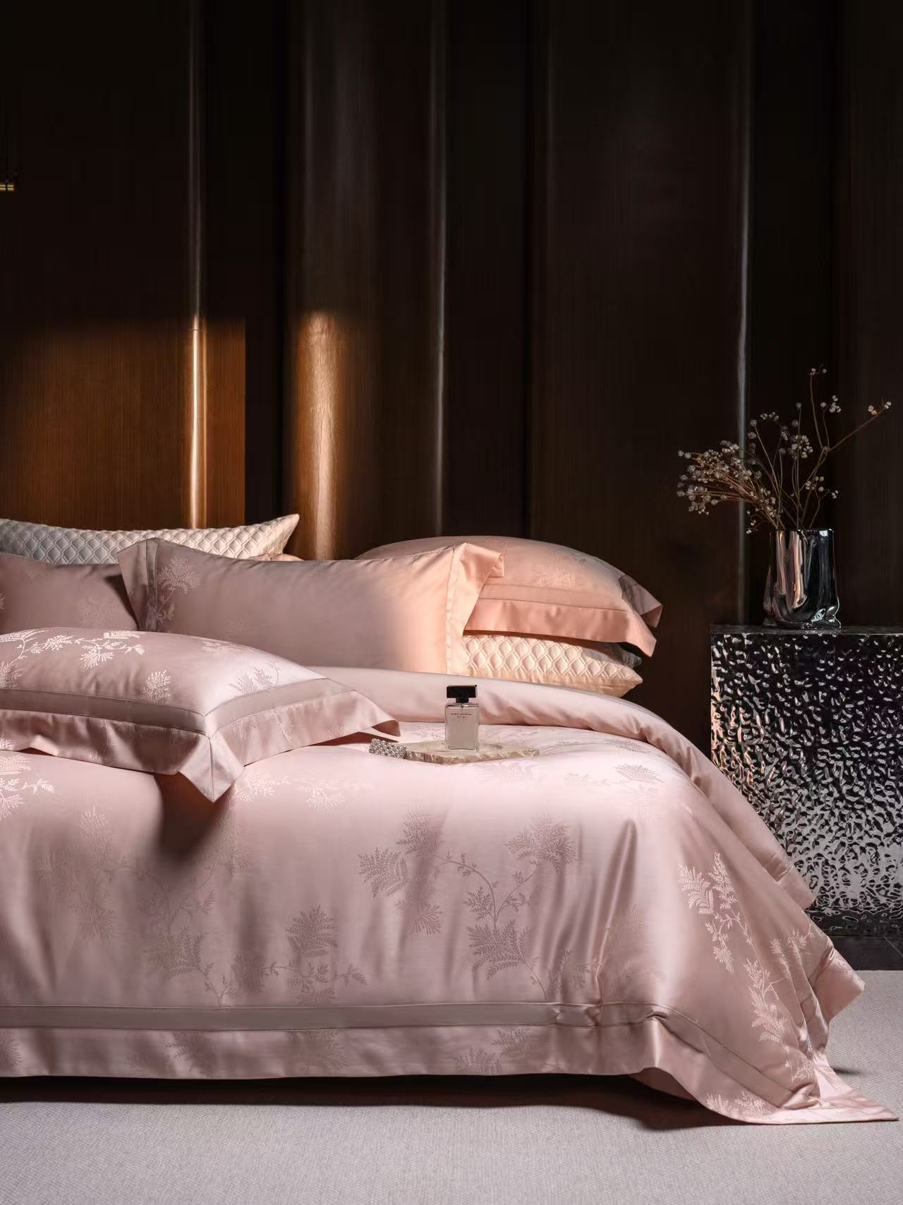 Luksusowy różowy komplet pości – Luxury Home Textiles Usa recenzja i cena
