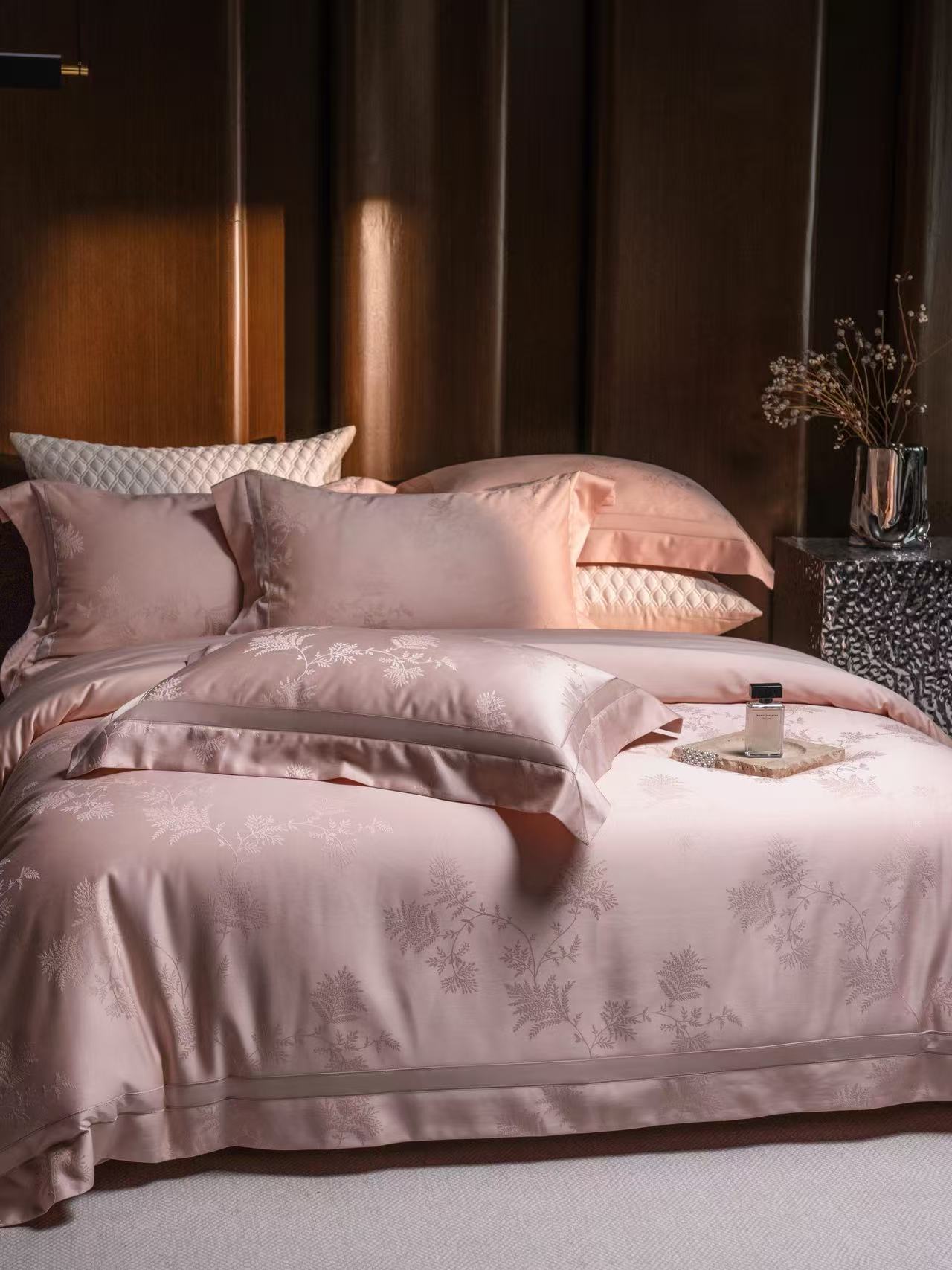 Luksusowy różowy komplet pości – Luxury Home Textiles Usa recenzja i cena