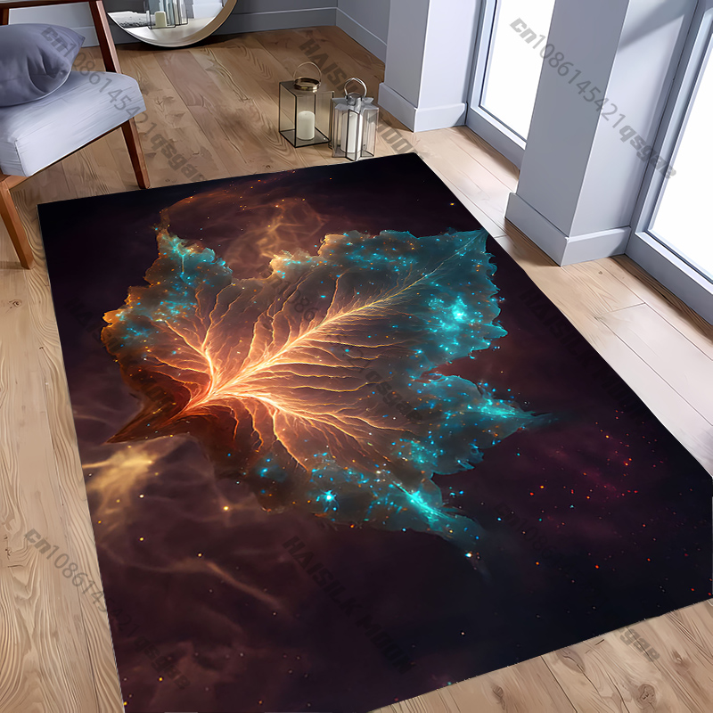 Dywan z motywem świecących liś – Luxury Home Textiles Usa recenzja i cena