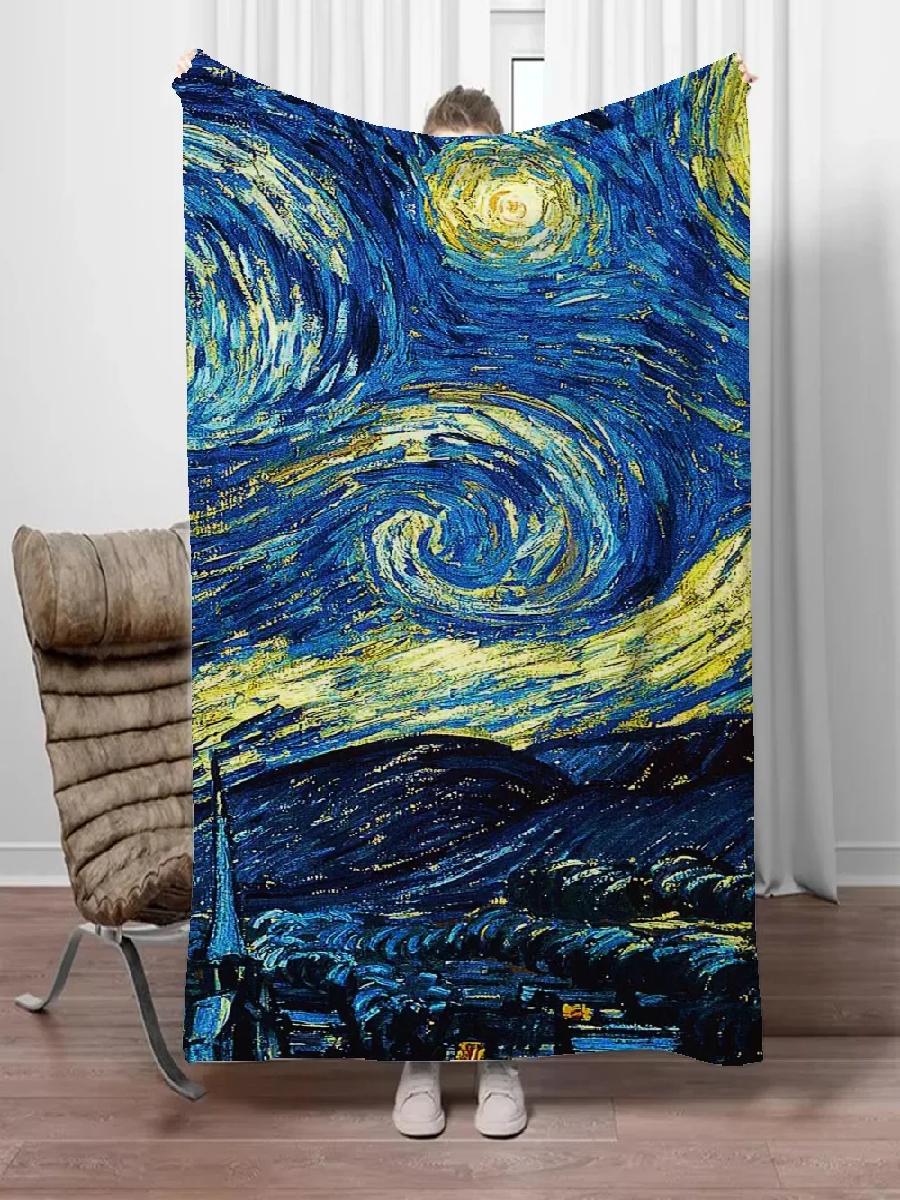 Koc Van Gogh Boho na sofę, luk – Luxury Home Textiles Usa recenzja i cena