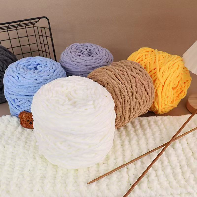 3PCS 300g Szenil Knitting Yarn – Wool Blanket Herringbone recenzja i cena