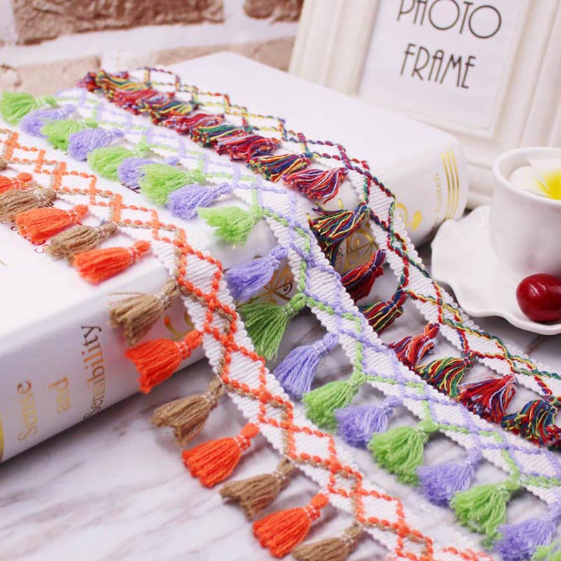 1 stocznia/partia frędzle fręd – Home Ec Textiles recenzja i cena