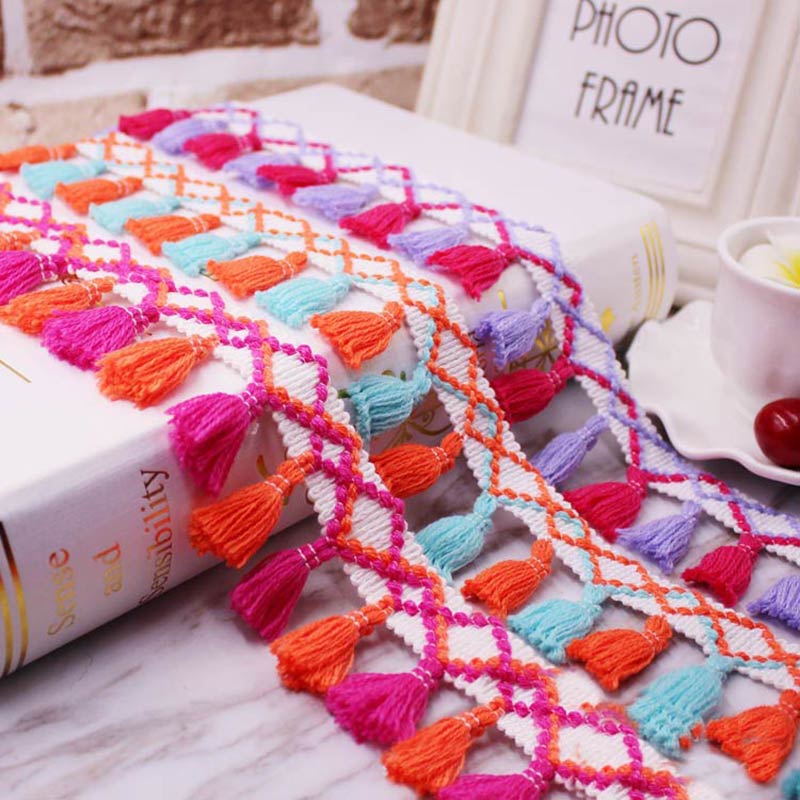 1 stocznia/partia frędzle fręd – Home Ec Textiles recenzja i cena
