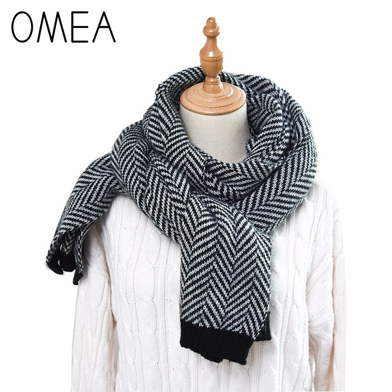 OMEA 2019 kaszmirowy szalik ak – Wool Blanket Herringbone recenzja i cena