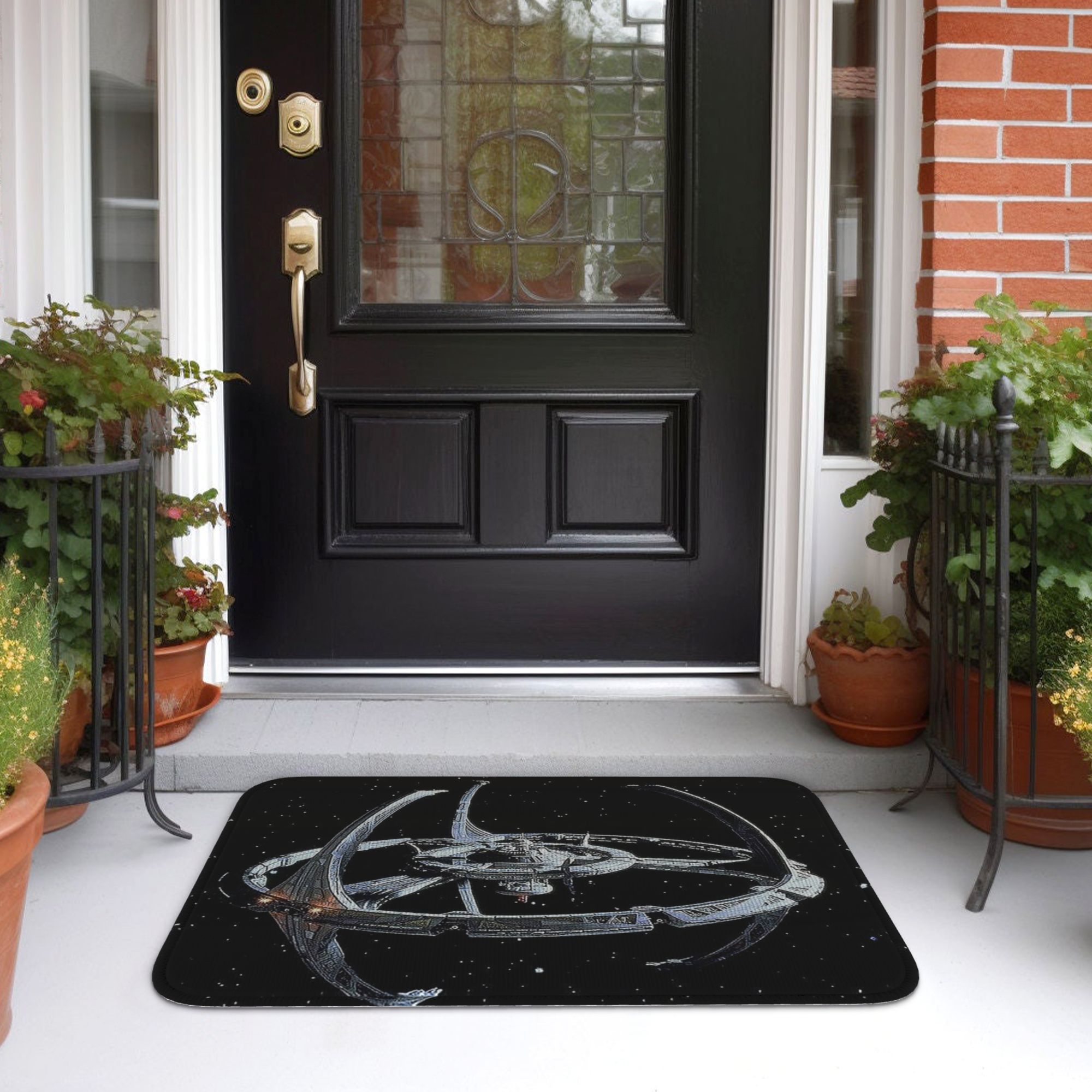 Wycieraczka z logo Deep Space  – Home Textiles Logo recenzja i cena