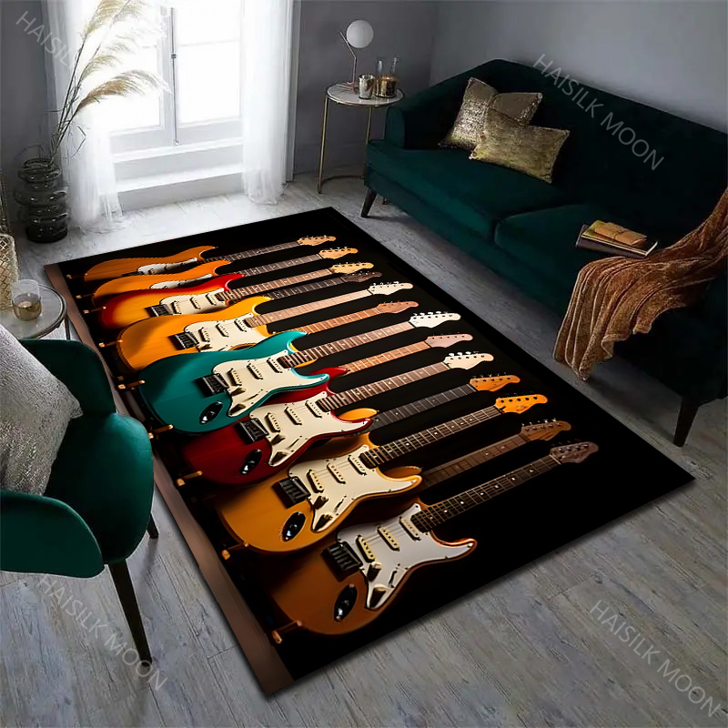 Dywan dla miłośników muzyki z  – Luxury Home Textiles Usa recenzja i cena